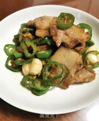 小炒回锅肉的做法步骤：8