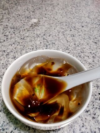红糖冰粉的做法步骤：3