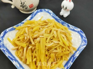杏鲍菇炒土豆丝的做法步骤：11