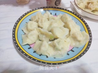 杏鲍菇鸡蛋馅素水饺的做法步骤：8