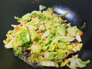蟹黄烧白菜的做法步骤：7