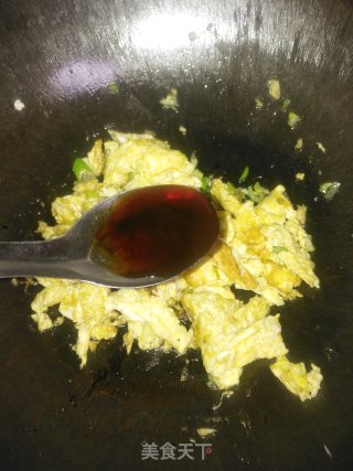 菠菜鸡蛋盖被的做法步骤：11