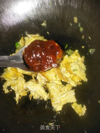 菠菜鸡蛋盖被的做法步骤：12
