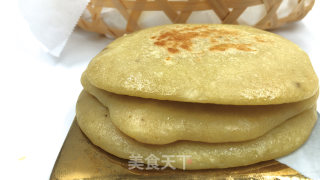 超简单香蕉松饼，软软糯糯，天然食材，健康美味，简单又快手。的做法步骤：11