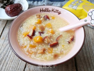 小米南瓜红枣粥的做法步骤：7