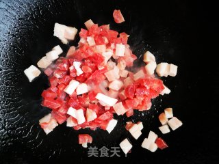 酱烧肉丁豆腐的做法步骤：3