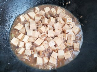 酱烧肉丁豆腐的做法步骤：11