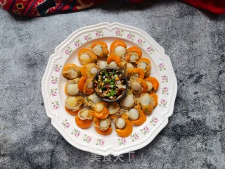 白灼扇贝肉的做法步骤：11