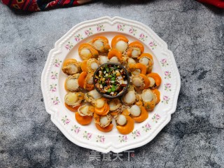 白灼扇贝肉的做法步骤：12