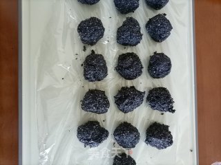 黑芝麻流心馅的做法步骤：8