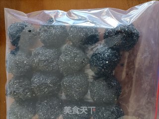黑芝麻流心馅的做法步骤：9