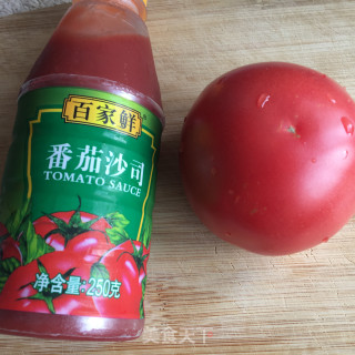 茄汁虾仁的做法步骤：2