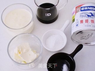 海盐芝士奶盖咖啡的做法步骤：1