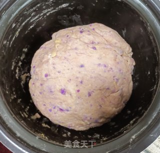 烤紫山药馍片的做法步骤：10