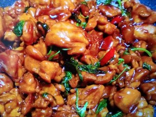 台式三杯鸡的做法步骤：10