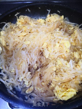 萝卜丝虾皮饼的做法步骤：8