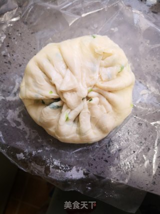 萝卜丝虾皮饼的做法步骤：12