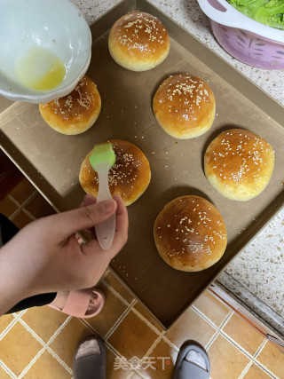 汉堡胚的做法步骤：13