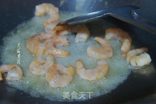 虾仁炒西兰花的做法步骤：4