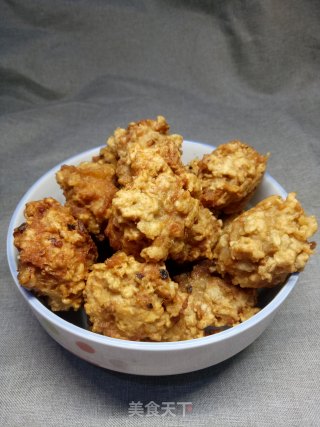 油炸燕麦猪肉丸的做法步骤：8
