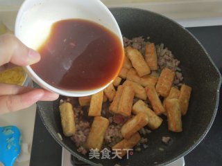 鸡蛋肉末豆腐的做法步骤：8