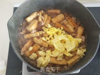 鸡蛋肉末豆腐的做法步骤：9