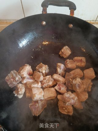 四季豆烧排骨的做法步骤：4