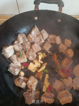 四季豆烧排骨的做法步骤：5