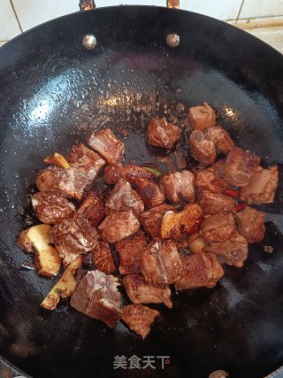 四季豆烧排骨的做法步骤：6