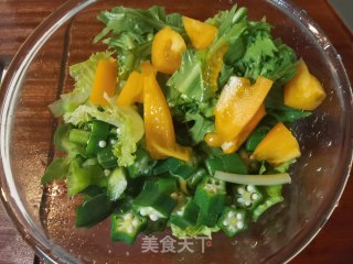 鸡胸蔬菜沙拉的做法步骤：8