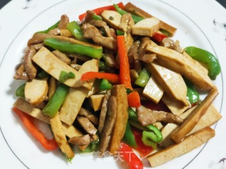 香干炒肉丝的做法步骤：14
