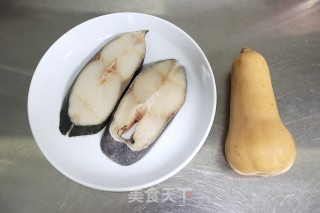 黑鳕鱼南瓜糊的做法步骤：3
