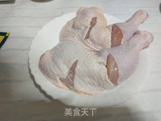 盐焗鸡腿的做法步骤：2