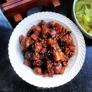 啤酒红烧肉的做法步骤：15