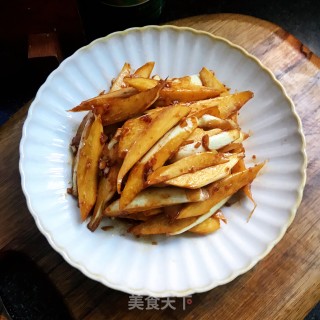 油焖茭白的做法步骤：11