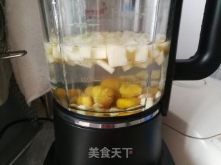 板栗苹果玉米汁的做法步骤：3