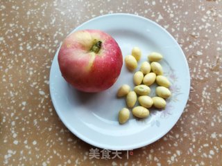 白果苹果粥的做法步骤：1