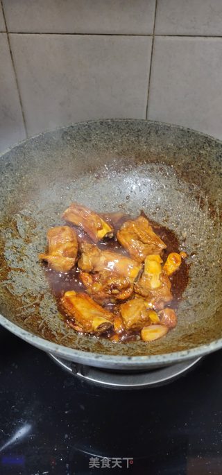 酸甜排骨的做法步骤：9