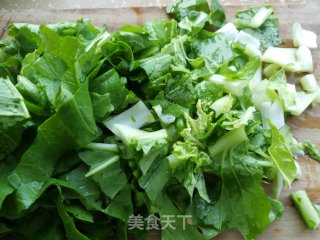 黑木耳炒青菜的做法步骤：3