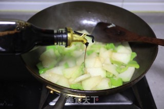 辣椒炒冬瓜的做法步骤：7