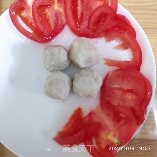 果蔬鱼丸的做法步骤：3