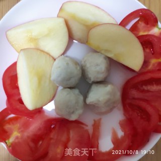 果蔬鱼丸的做法步骤：5