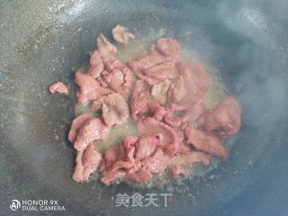 滑蛋牛肉的做法步骤：6