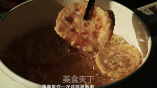 炸香辣藕片的做法步骤：9