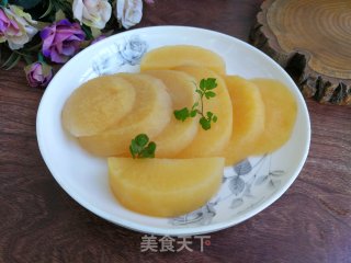 苹果蒸着吃的做法步骤：3
