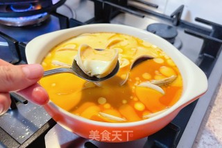 蛤蜊蒸蛋的做法步骤：7