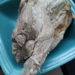 芹菜拌熟肉的做法步骤：7