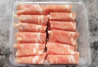 牛肉卷豆芽煮粉条的做法步骤：1