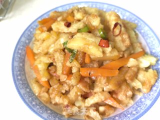 炒洋芋卜拉的做法步骤：12