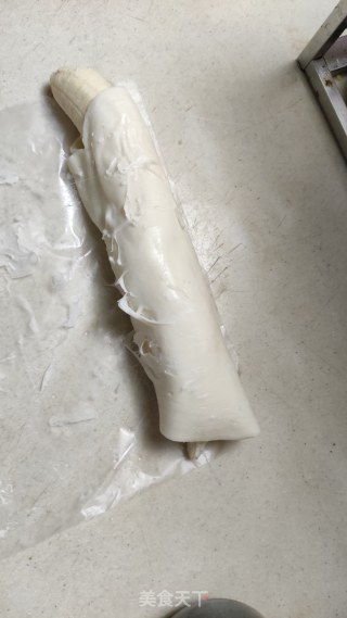 手抓饼香蕉卷的做法步骤：4